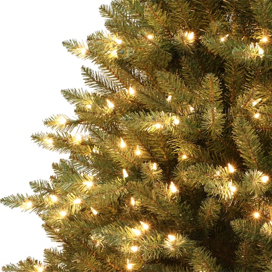 7.5ft. Pre-Lit Fraser Fir Grand Artificial Christmas Tree, Clear LED Lights